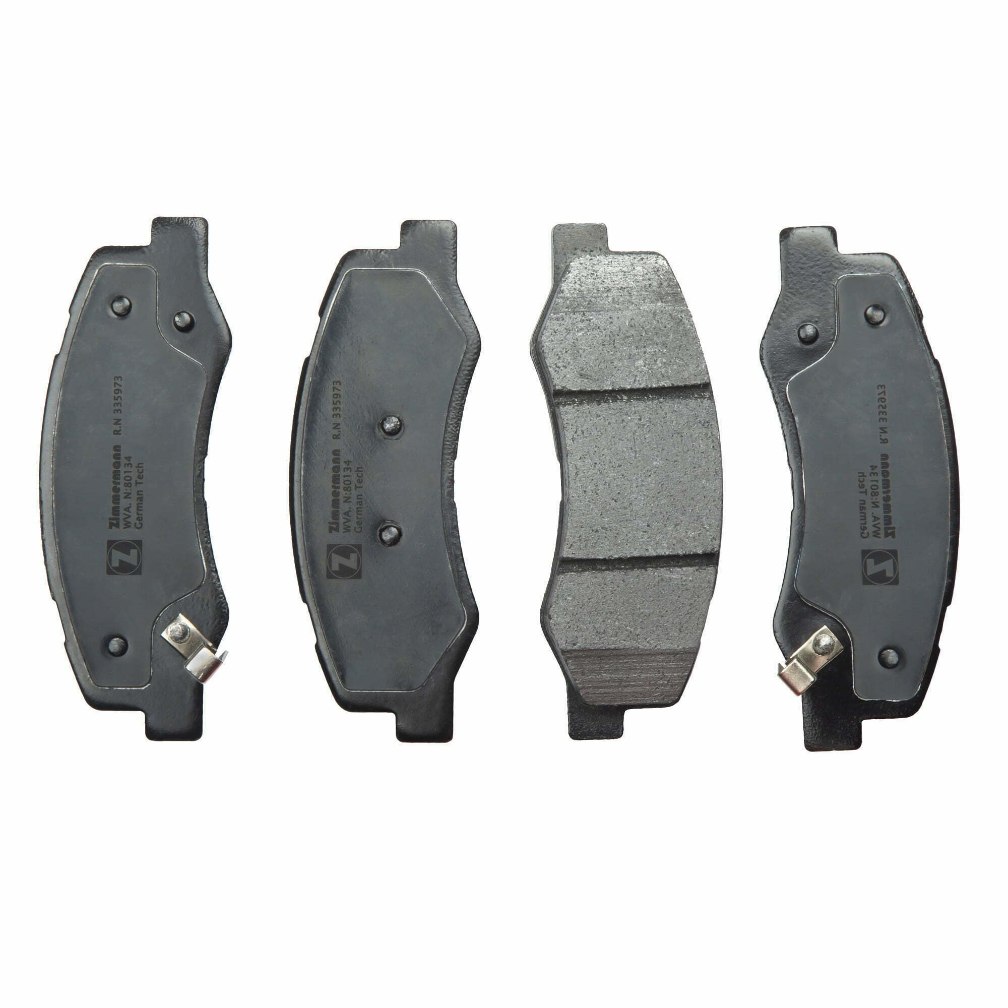 لنت ترمز جلو زیمرمن کد Zi-98004 مناسب برای رانا