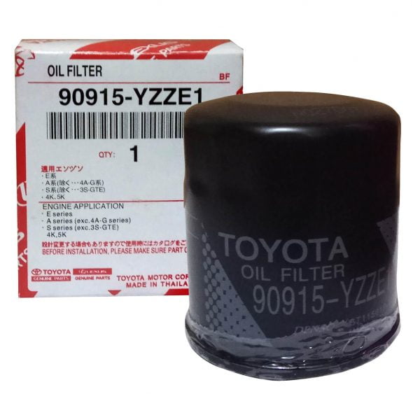 oil filter YZZE1-90915 TOYOTA