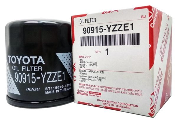 oil filter YZZE1-90915 TOYOTA